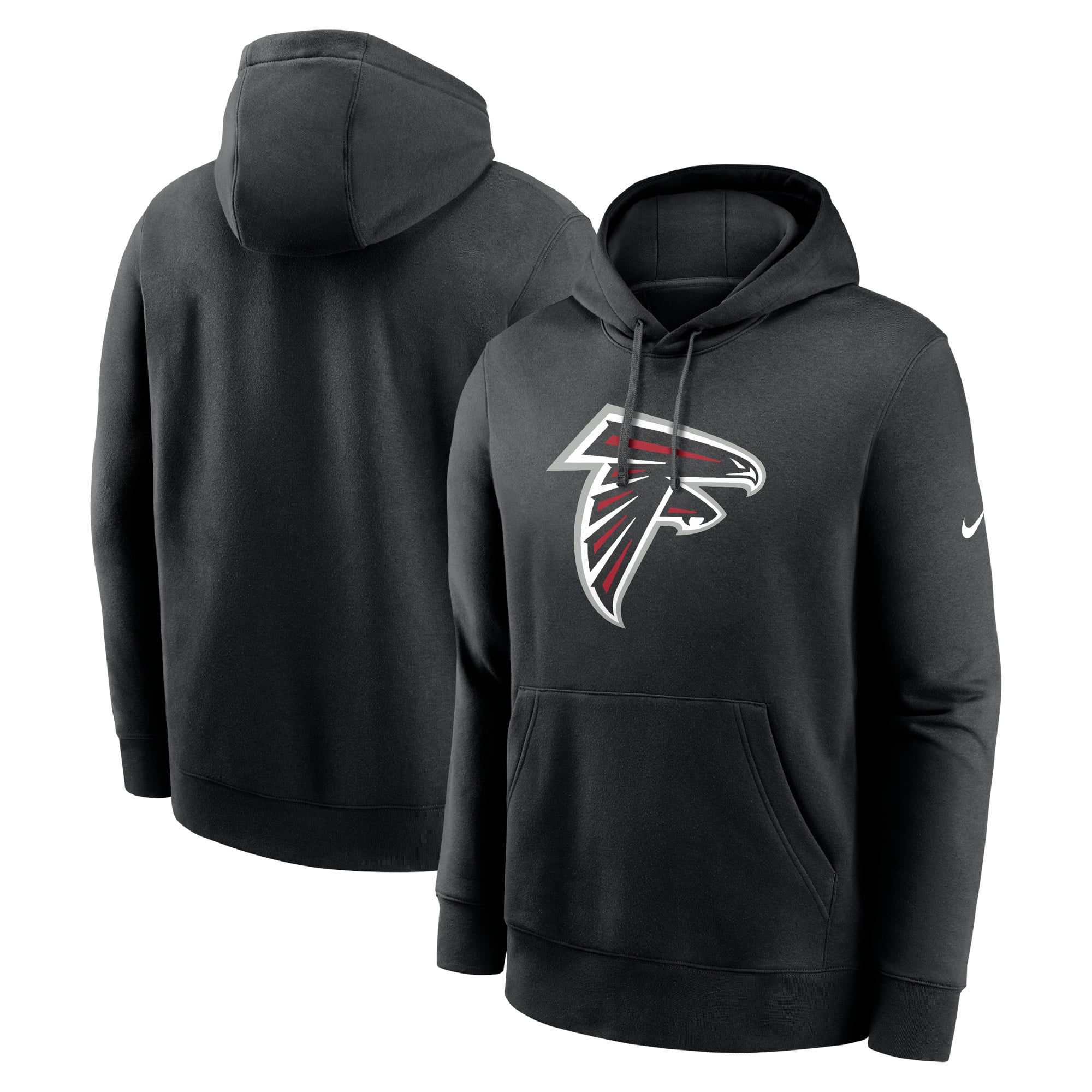Men's Nike Black Atlanta Falcons Primetime Club Logo Hoodie